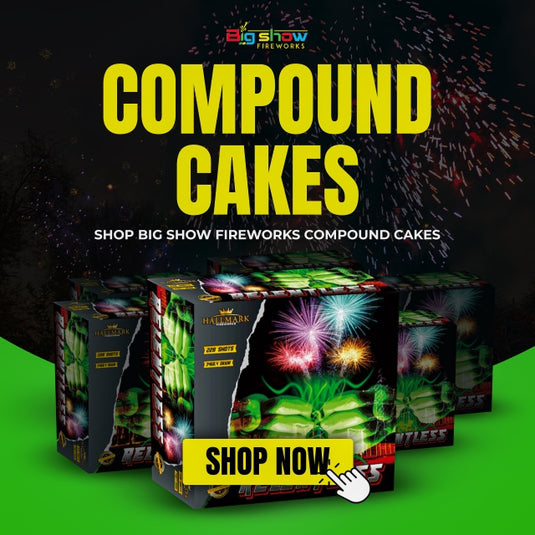 Hallmark Fireworks Top 5 Compound Firework Cakes
