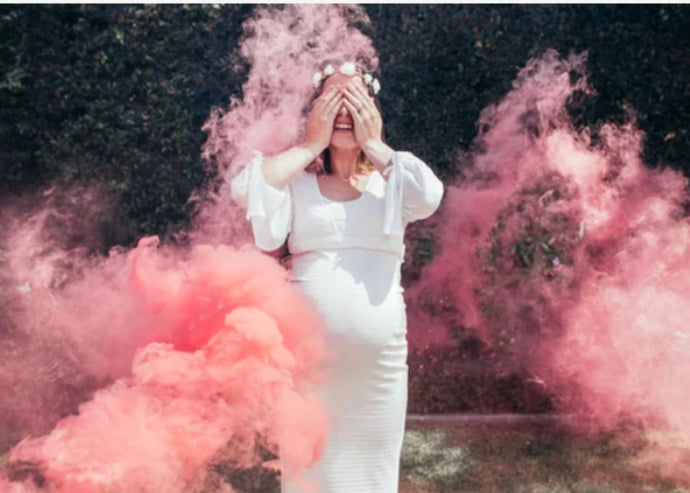 Smoke Flare - Baby Gender Reveal Parties are on the rise