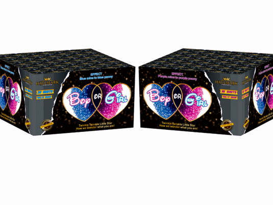 Boy or Girl Gender Reveal Firework - The Big Show Fireworks