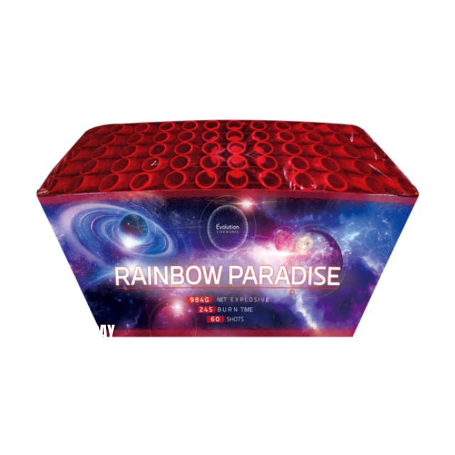 Rainbow Paradise Evolution Fireworks