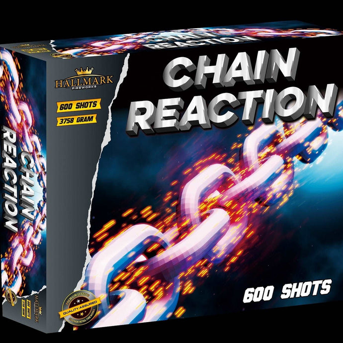 Chain Reaction 600 Shots - The Big Show Fireworks