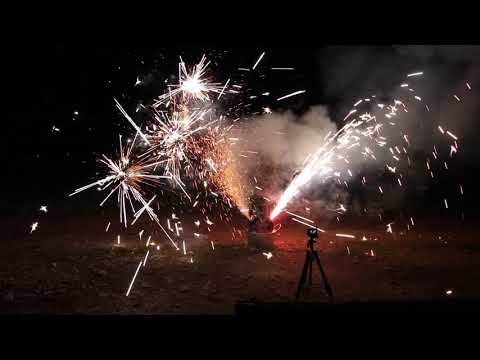 Wicked Witch Fountain Hallmark fireworks