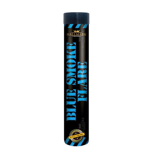Blue Smoke Flares Hallmark - The Big Show Fireworks