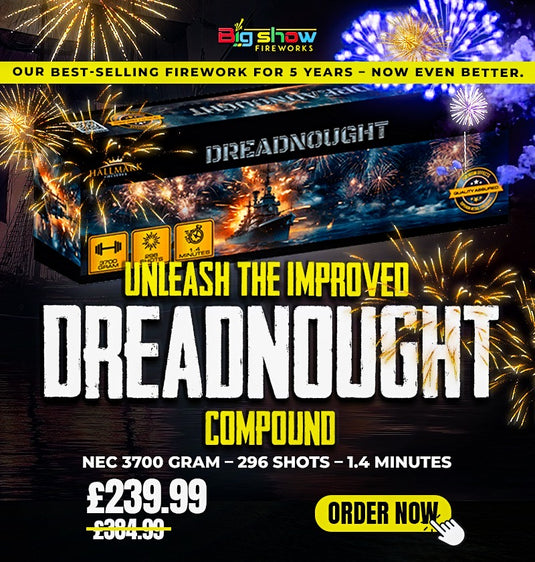 Dreadnought Hallmark fireworks
