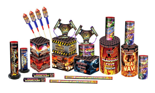 Masquerade Selection Box Firework- 23 Items