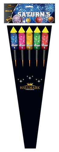 Saturn 5 Rockets Hallmark FIreworks