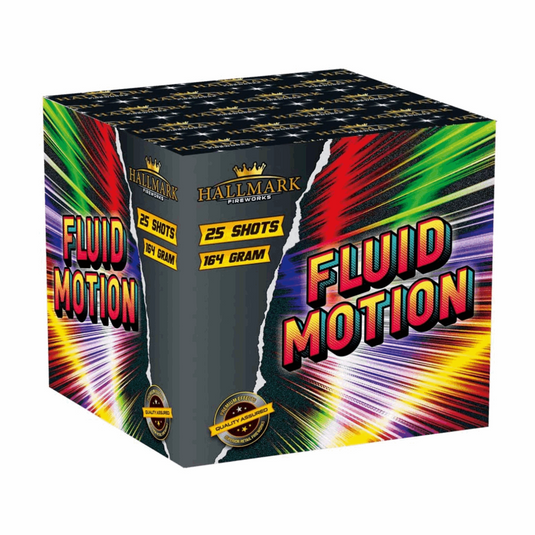 Fluid Motion 25 Shots - The Big Show Fireworks