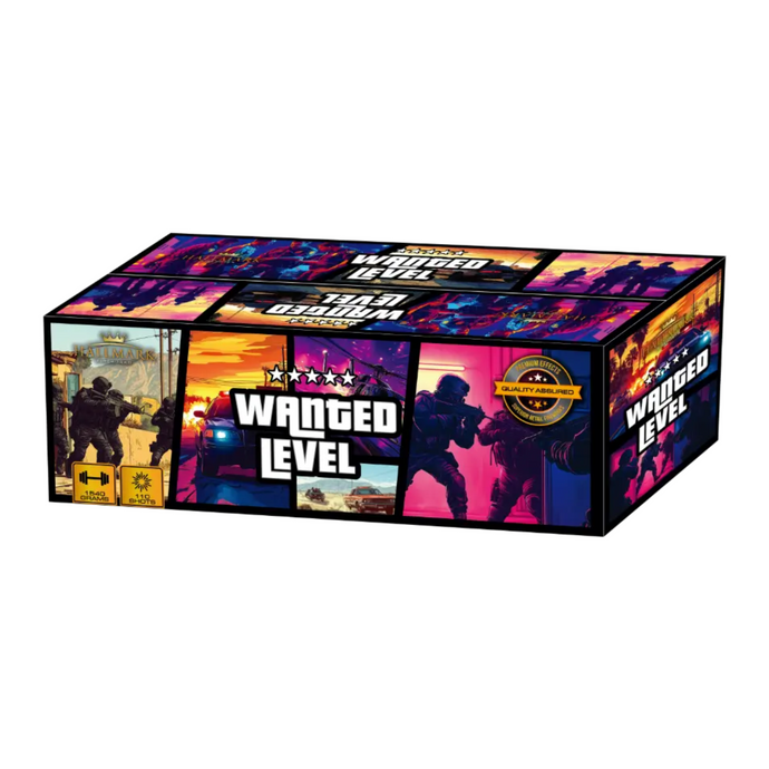 Wanted Level Hallmark Fireworks