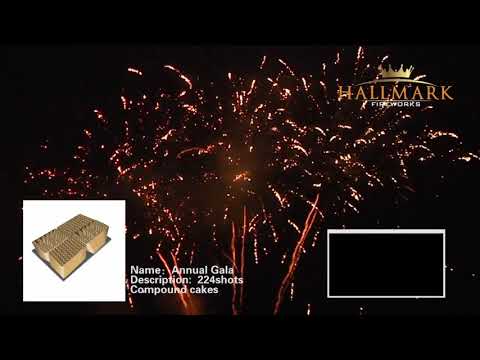 Annual Gala Compound Firework
