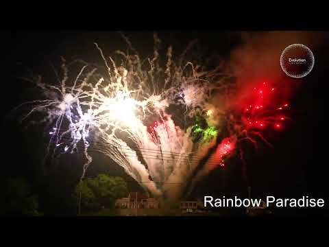 Rainbow paradise Evolution Fireworks