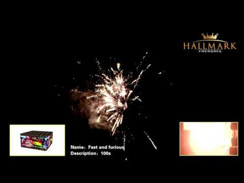 Fast and furious Hallmark Fireworks