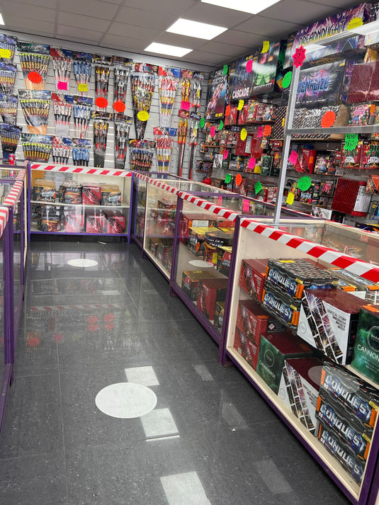 Visit Our Firework  Shops for the Ultimate Firework Shopping Experience!