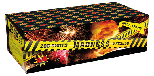 Madness 200 Shots - The Big Show Fireworks