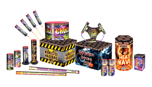 Jamboree Selection Box Firework - 18 Items - The Big Show Fireworks