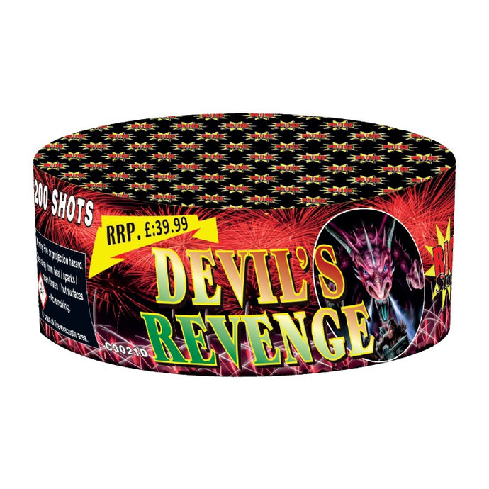 Devils Revenge 200 Shots - The Big Show Fireworks