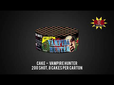 Vampire hunter 200 Shot firework cake
