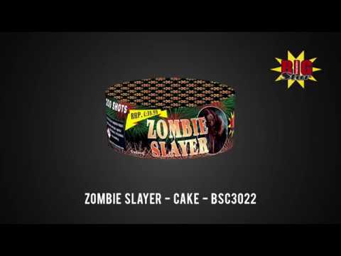 Zombie slayer 200 Shot firework cake