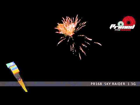 Sky Raider Firework Rockets 10 Shots